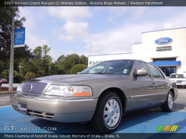 2003 Mercury Grand Marquis LS Ultimate Edition in Arizona Beige Metallic