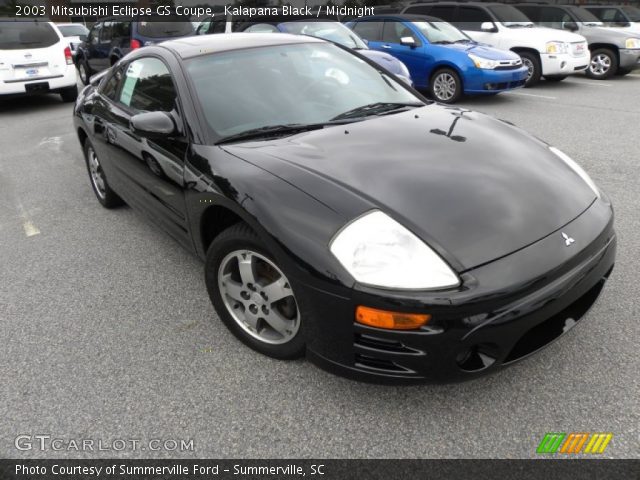 2003 Mitsubishi Eclipse GS Coupe in Kalapana Black