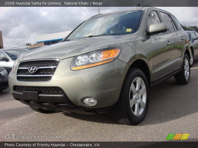 2009 Hyundai Santa Fe Limited in Natural Khaki