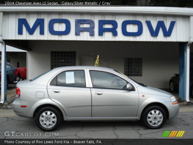 2004 Chevrolet Aveo LS Sedan in Galaxy Silver Metallic