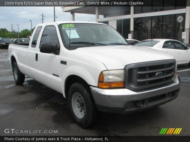 2000 Ford F250 Super Duty XL Extended Cab in Oxford White