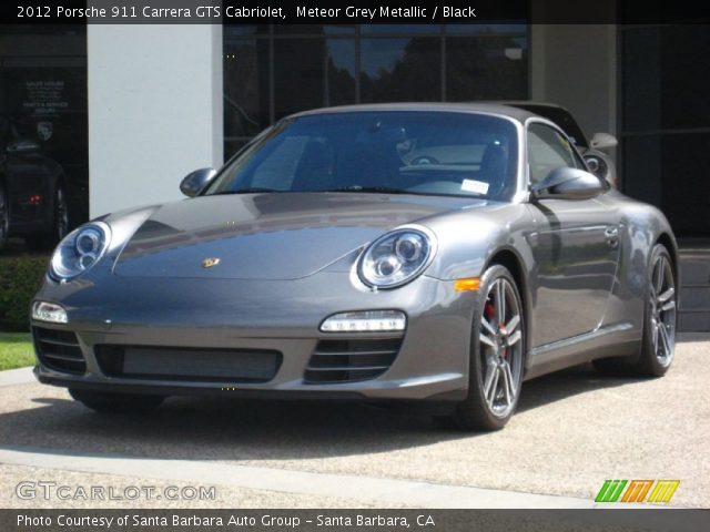 2012 Porsche 911 Carrera GTS Cabriolet in Meteor Grey Metallic