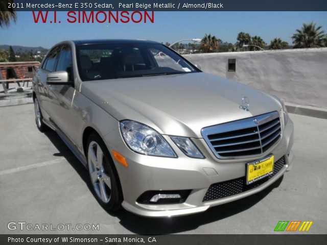 2011 Mercedes-Benz E 350 Sedan in Pearl Beige Metallic