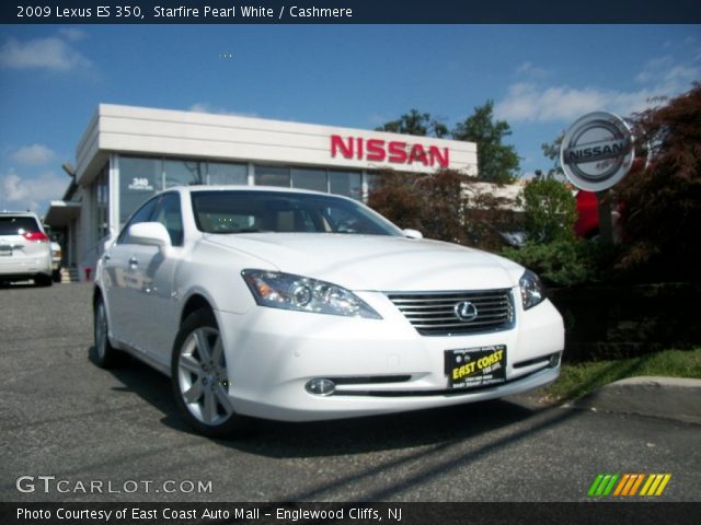 2009 Lexus ES 350 in Starfire Pearl White