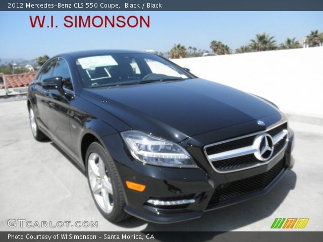 2012 Mercedes-Benz CLS 550 Coupe in Black