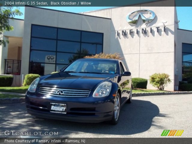 2004 Infiniti G 35 Sedan in Black Obsidian