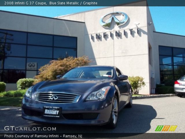 2008 Infiniti G 37 Coupe in Blue Slate Metallic