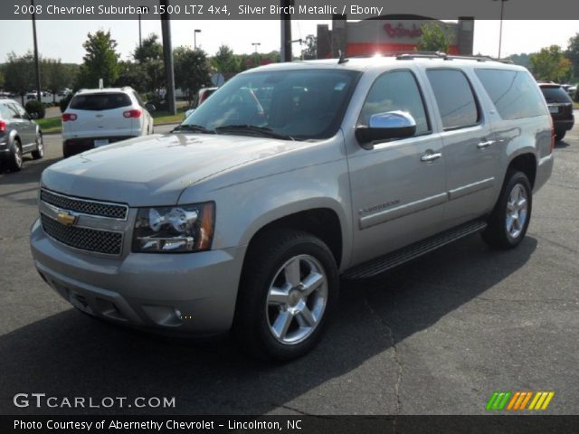 Silver Birch Metallic 2008 Chevrolet Suburban 1500 Ltz 4x4