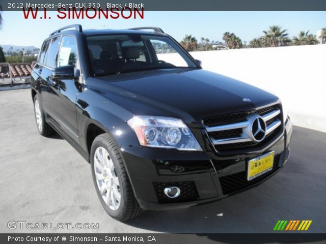 2012 Mercedes-Benz GLK 350 in Black