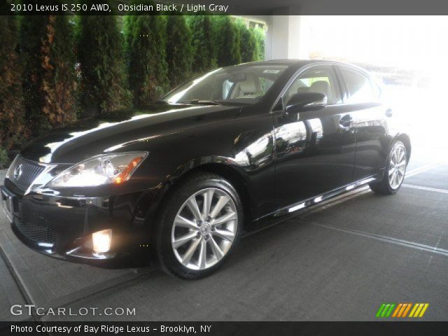 2010 Lexus IS 250 AWD in Obsidian Black