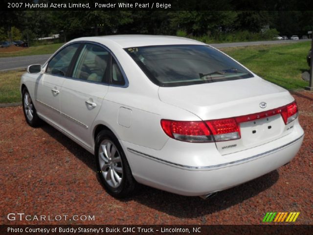 2007 Hyundai Azera Limited in Powder White Pearl