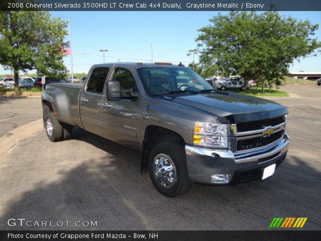 2008 Chevrolet Silverado 3500HD LT Crew Cab 4x4 Dually in Graystone Metallic