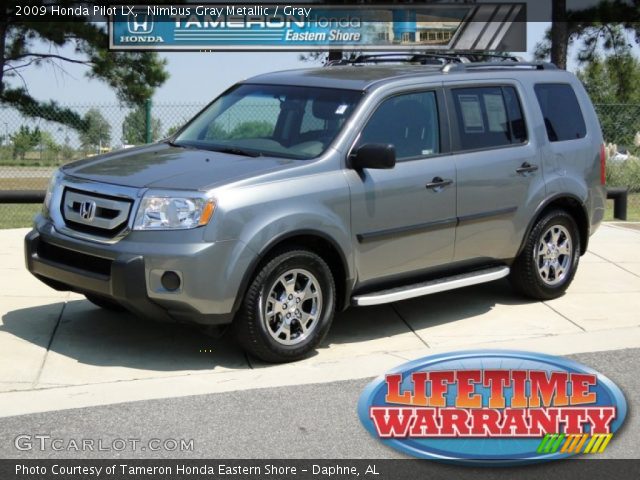 2009 Honda Pilot LX in Nimbus Gray Metallic