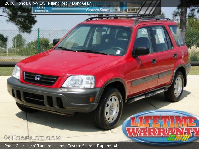 2000 Honda CR-V LX in Milano Red