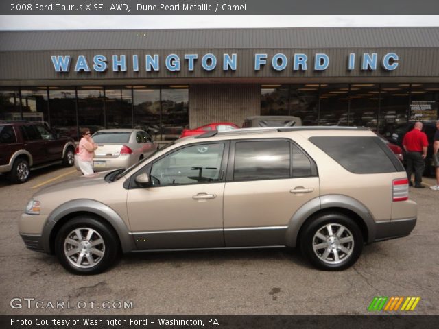 2008 Ford Taurus X SEL AWD in Dune Pearl Metallic