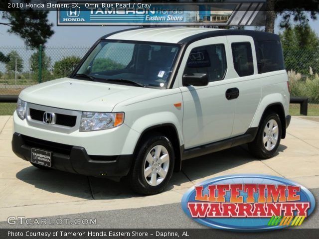 2010 Honda Element EX in Omni Blue Pearl