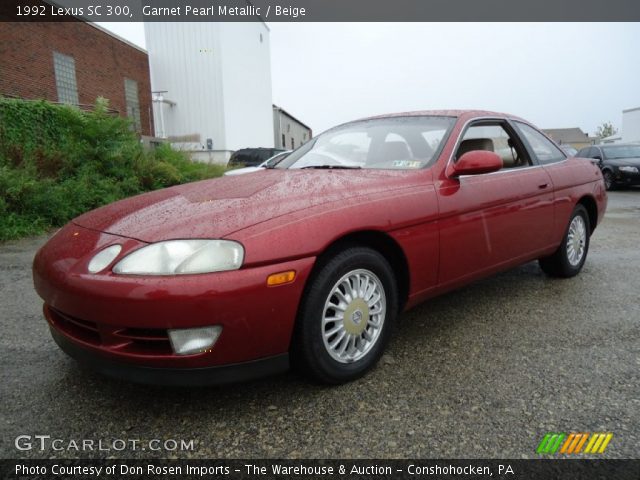 1992 Lexus SC 300 in Garnet Pearl Metallic