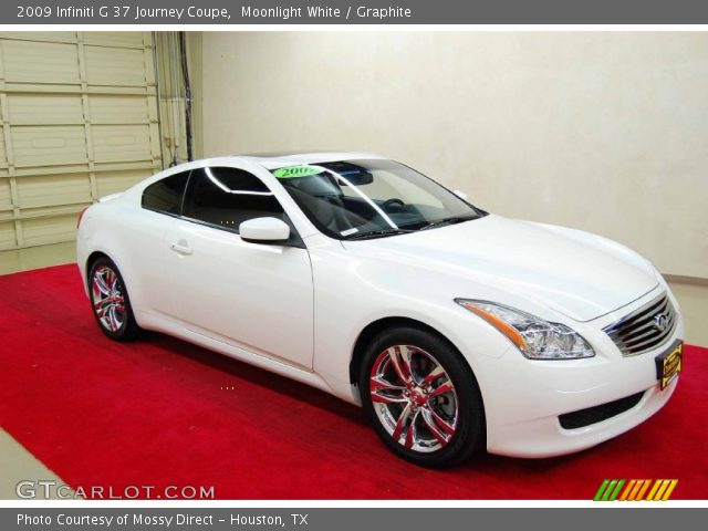 2009 Infiniti G 37 Journey Coupe in Moonlight White