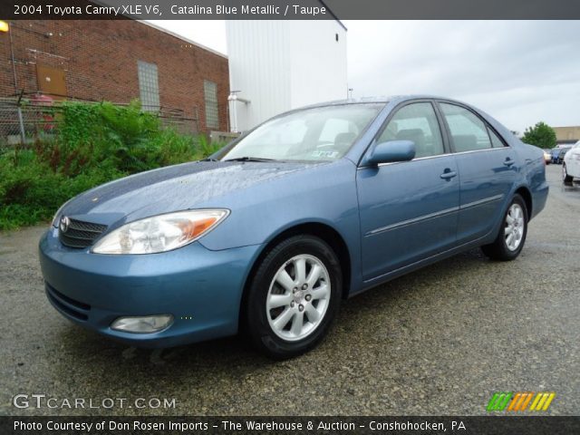 2004 Toyota Camry XLE V6 in Catalina Blue Metallic