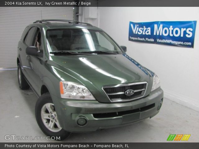 2004 Kia Sorento LX in Ivy Green Metallic