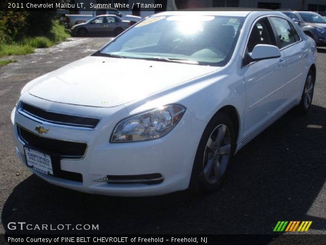 2011 Chevrolet Malibu LT in Summit White