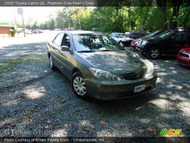 2005 Toyota Camry LE in Phantom Gray Pearl