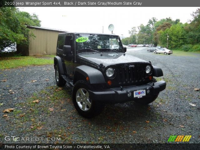 2010 Jeep Wrangler Sport 4x4 in Black