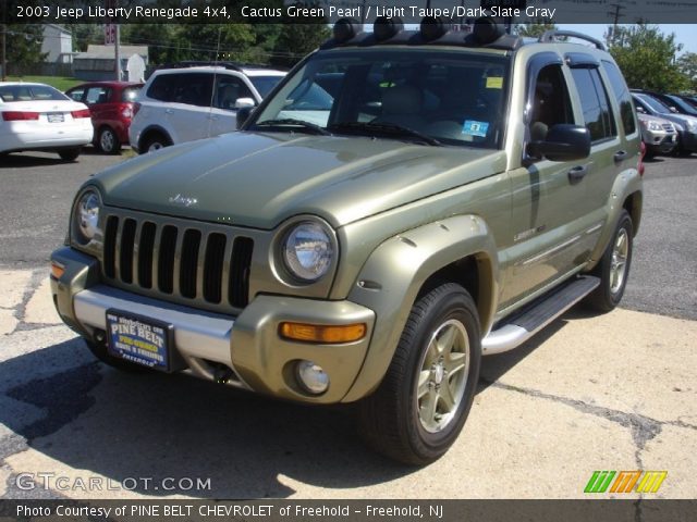 2003 Jeep Liberty Renegade 4x4 in Cactus Green Pearl