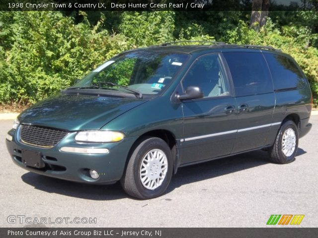 1998 Chrysler Town & Country LX in Deep Hunter Green Pearl