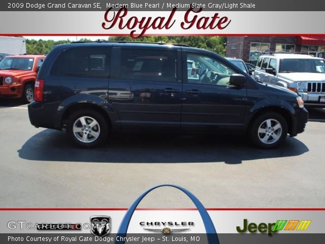 2009 Dodge Grand Caravan SE in Modern Blue Pearl