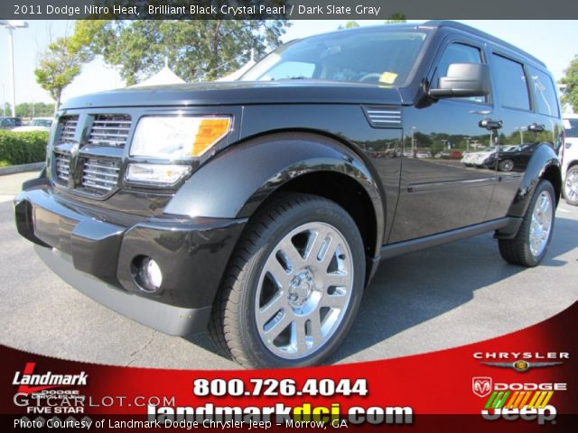 2011 Dodge Nitro Heat in Brilliant Black Crystal Pearl