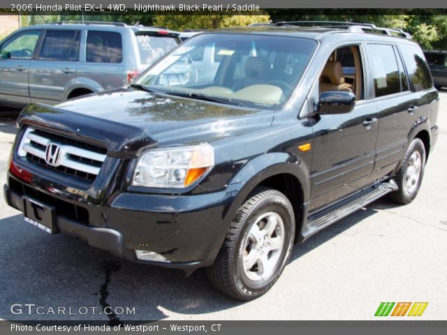 2006 Honda Pilot EX-L 4WD in Nighthawk Black Pearl