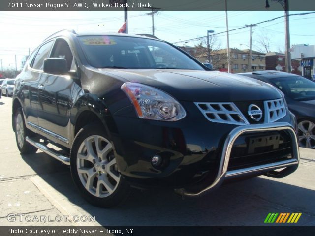 2011 Nissan Rogue SL AWD in Wicked Black