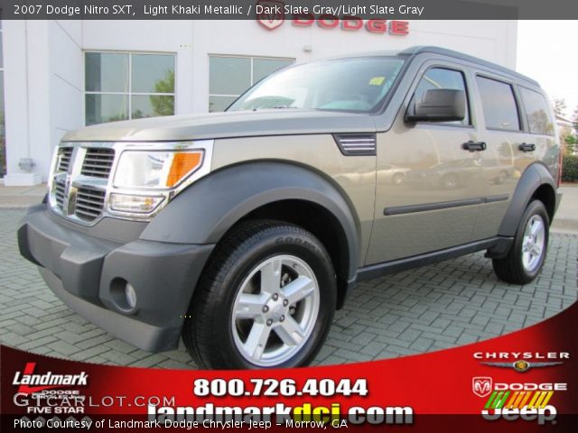 2007 Dodge Nitro SXT in Light Khaki Metallic