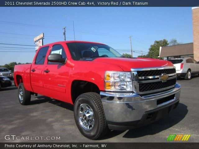 2011 Chevrolet Silverado 2500HD Crew Cab 4x4 in Victory Red