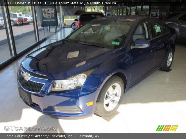 2012 Chevrolet Cruze LT in Blue Topaz Metallic