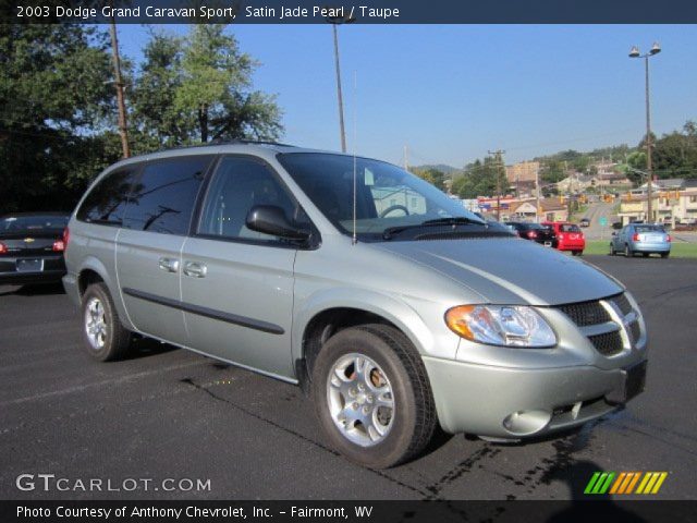 2003 Dodge Grand Caravan Sport in Satin Jade Pearl