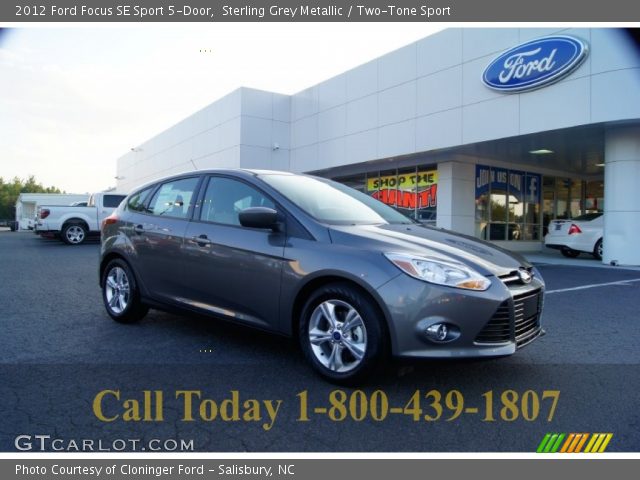 2012 Ford Focus SE Sport 5-Door in Sterling Grey Metallic