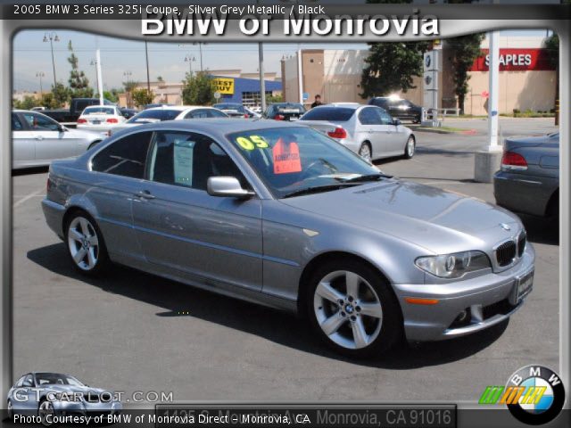 2005 BMW 3 Series 325i Coupe in Silver Grey Metallic