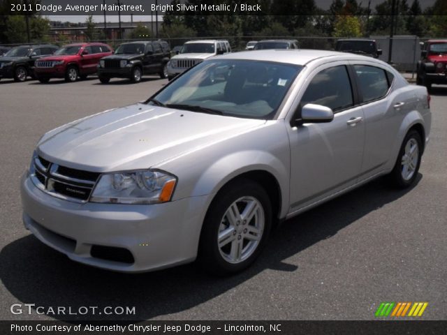 2011 Dodge Avenger Mainstreet in Bright Silver Metallic