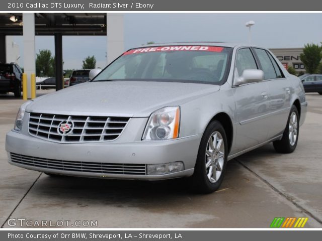 2010 Cadillac DTS Luxury in Radiant Silver