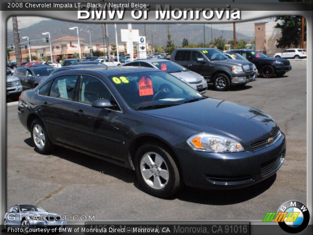 2008 Chevrolet Impala LT in Black