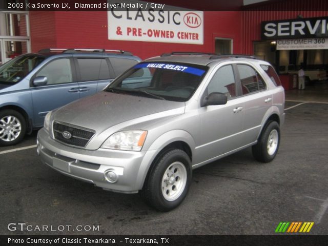 2003 Kia Sorento LX in Diamond Silver Metallic