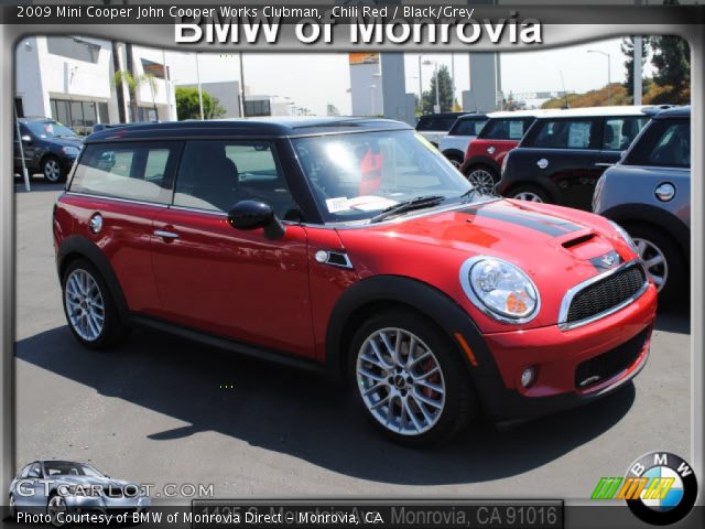 2009 Mini Cooper John Cooper Works Clubman in Chili Red