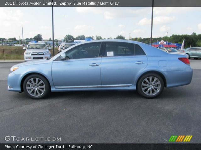 2011 Toyota Avalon Limited in Zephyr Blue Metallic