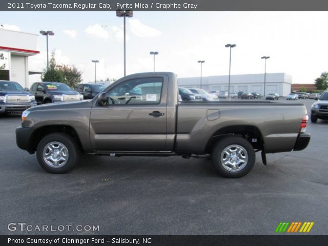 2011 Toyota Tacoma Regular Cab in Pyrite Mica