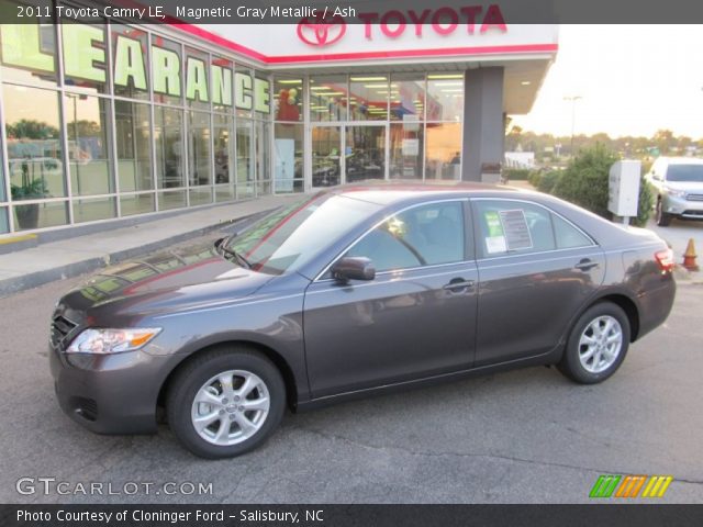 2011 Toyota Camry LE in Magnetic Gray Metallic