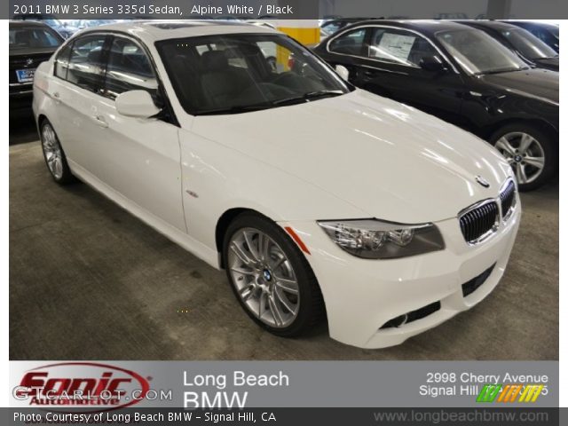 2011 BMW 3 Series 335d Sedan in Alpine White