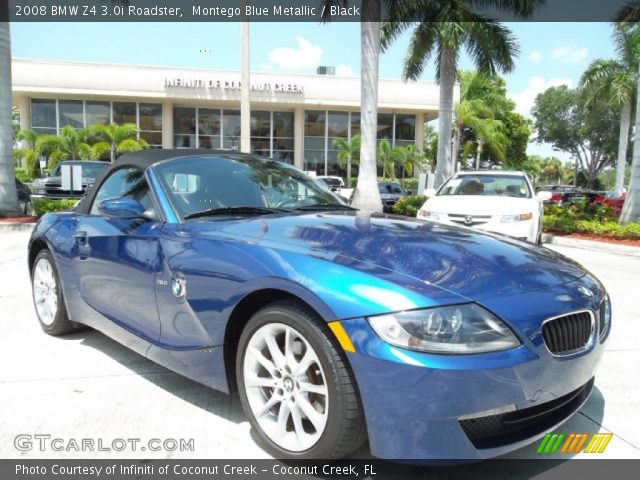 2008 BMW Z4 3.0i Roadster in Montego Blue Metallic