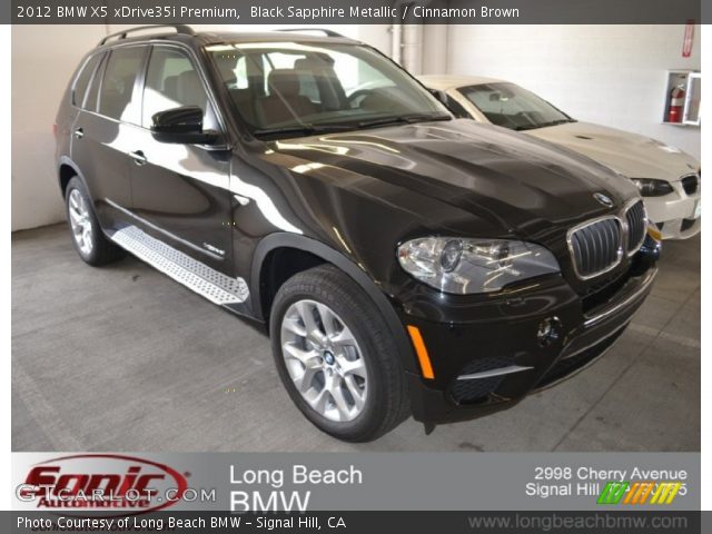 2012 BMW X5 xDrive35i Premium in Black Sapphire Metallic